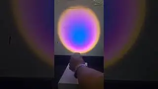 Robot Atmosphere Light 360&deg; Sunset Red Lamp Stepless Dimming Projector Night Lamp Network Red Selfie