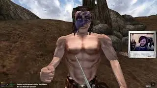Almost Nude Nord Destroys Morrowind Newcomer