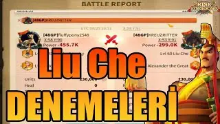 Liu Che DENEMELERİ SÜVARİLERE GEÇMİŞ OLSUN-RISE OF KINGDOMS