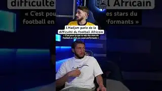 J.Hadjam parle de la difficult&eacute; du football Africain #hadjam #football #afrique