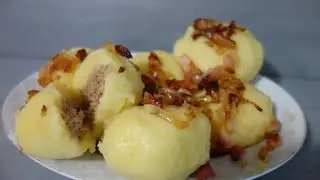 Knedle z mięsem - przepis jak je zrobić