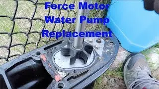 70HP Force & 60HP Mercury Motor Water Pump (Impeller) Change