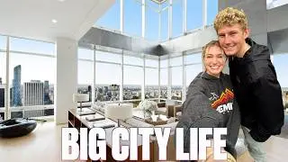 FULL EXCLUSIVE TOUR OF MADI AND MITCHELL'S BOSTON PRIMARY RESIDENCE | BIG CITY PENTHOUSE WALKTHROUGH
