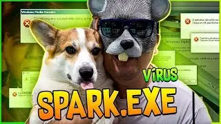 VÍRUS INICIA JUNTO COM WINDOWS - SPARK.EXE  - RATÃO VIRAL 💀