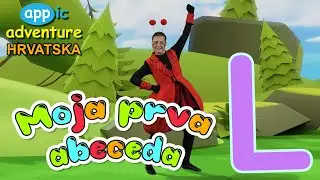 Moja Prva Abeceda - Slovo L | Učimo slova | Učimo pisati | Učimo abecedu