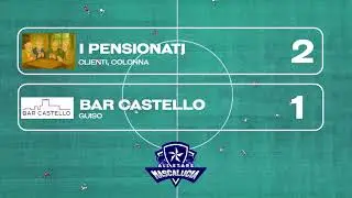 I PENSIONATI - BAR CASTELLO 2 - 1