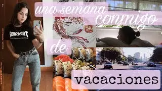 una semana conmigo de vacaciones | Buenos Aires, shopping, restaurantes, navidad :)