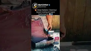 🔥 Deep Radiator Cleaning | Boost Cooling & Engine Performance ⚙️❄️
