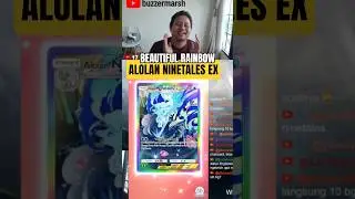 LUCKY GACHA RAINBOW NINETALES #openpack #rainbowcard #alolanninetales #pokemontcgpocket #buzzermarsh
