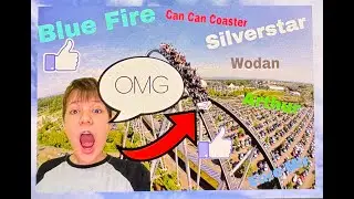 Wir bewerten alle Achterbahnen im EUROPAPARK! (Silver Star/Blue Fire/Wodan...)