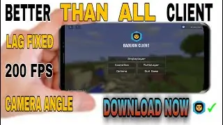 Finally best Lag Fix Client is here for Minecraft PE |#howtoreducelaginminecraftpe #minecraft #viral