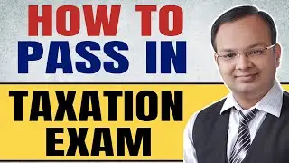 How To Pass in Taxation Exam | How To Clear Taxation Exam In First Attempt #shorts