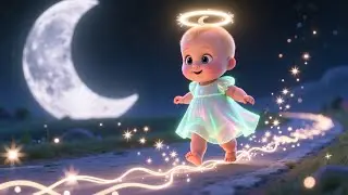 Baby On The Moon Road 🌙🎵 | Fun Adventure Song for Kids | Playful Nursery Rhyme