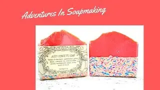 Juicy Confetti Cold Process Soap