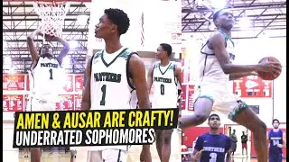 SOPHOMORE TWINS Amen & Ausar Thompson are CRAFTYYYY!!