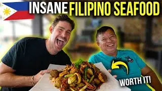 INSANE grilled FILIPINO SEAFOOD Feast in BOHOL!!!