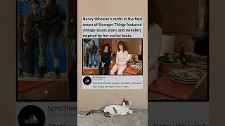 Nancy outfit in Stranger Things 5 featured vintage Guess jeans and classic sweater vibes #st5