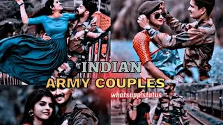indian army couples status || indian army lover whatsapp status tamill....