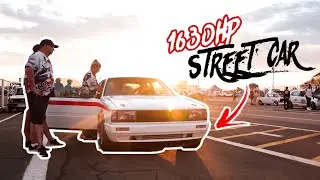 1630hp 2Jz Toyota Liftback || Street car hits the drag strip!