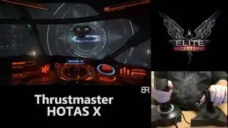 Elite Dangerous   HOTAS X Joystick Gameplay