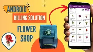 Flower Shop Billing App | Best Billing Machine for Small Business | Affordable Billing Machine #tech