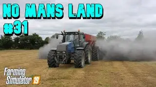 Spread Lime / Collect Bales / Sell Eggs - #31 - No Mans Land - FS19 - PS4 - Timelapse