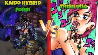Jump Force MUGEN Kaido Hybrid Form vs Trish Una