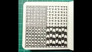 Zentangle：Foundational Line Practice and Color Filling for Beginners