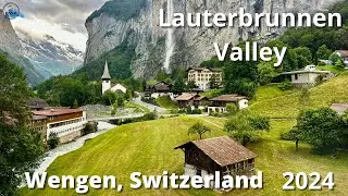 A few days in the Lauterbrunnen Valley, Switzerland. Wengen. (PV)
