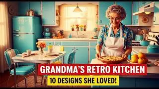 10 Retro Kitchen Designs Your Grandma Used to Love