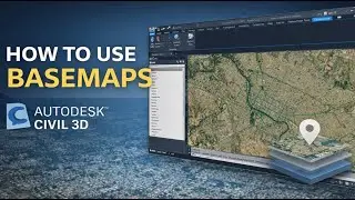 How to Use Basemaps in Autodesk Civil 3D||تفعيل خرائط ال (Basemaps) على برنامج (Civil3D)