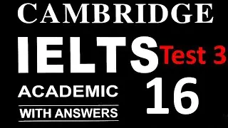 Cambridge 16 Listening test 3 | IELTS Practice | British Council