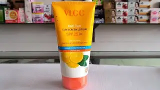 VLCC Anti Tan sunscreen lotion review by Dr Shbbir