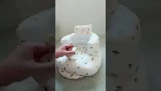 There's a reason this inflatable baby seat is going viral! Seriously the best invention ever!#baby