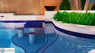 St. John Pools is a custom pool and patio builder that specializes in Bringing Backyards to Life !