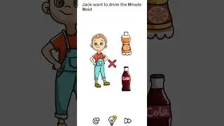 BRAIN OUT LEVEL 129|| Jack want to drink Minute Maid||