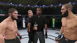 UFC 4 Новый боец Хамзат Чимаев Khamzat Chimaev VS Хабиб Нурмагомедов Khabib Nurmagomedov