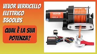 RECENSIONE (2025) : VEVOR Verricello Elettrico 3500lbs. DETTAGLI