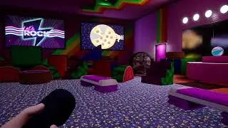 Five Nights at Freddy's Security Breach: touring Mazercise as a customer (calming/chill)