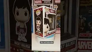 Closer look at the Rocky Balboa funko pop!