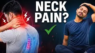 Yoga for cervical pain, Nack and shoulder pain l   ঘাড়ে ব্যথা সহজে দূর করুন  