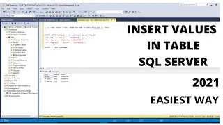 How to Insert Value into Table in SQL Server | SELECT Statement | #shorts #youtubeshorts | CodeVode