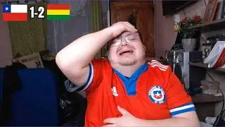 PAPELON HISTORICO 😡 CHILE 1 BOLIVIA 2 | REACCIONES DE UN HINCHA CHILENO | ELIMINATORIAS 2024