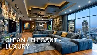 Modern Minimalist Luxury Apartment Interiors | Clean, Elegant & Functional
