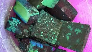 Flaky Gymchalk Tutorial & Results &bull; So Satisfying &bull; Soft Dusty Gym Chalk &bull; Stress Relief &bull; ASMR