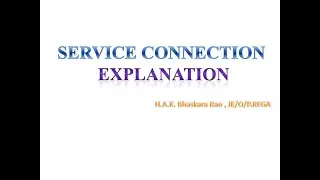 Service Connection Procedure