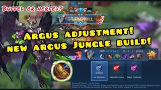 NEW ARGUS BUFF 2021! ARGUS JUNGLE ITEM BUILD!