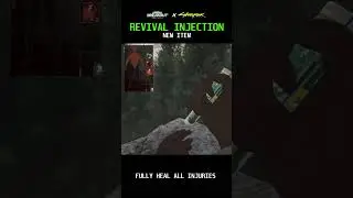 New Item: Revival Injection Cyberpunk 2077 x Arena Breakout collab