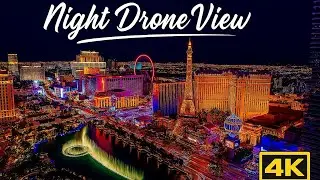 Top American Cities Night Drone View | Stunning Nightscapes Across America #travel #trending #viral