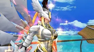 Review digimon Waifu, Mastemon global digimon master online server Omegamon